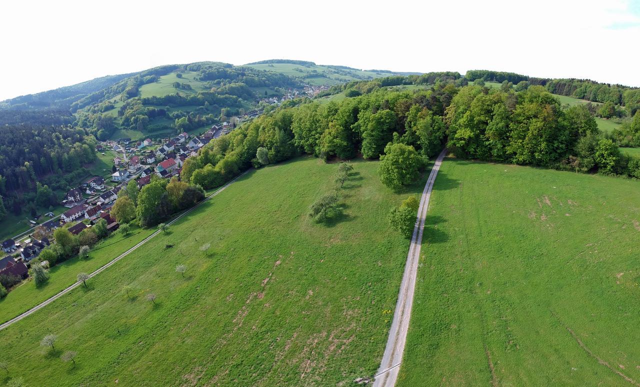 Naturhotel Ruegers Forstgut Mespelbrunn Buitenkant foto